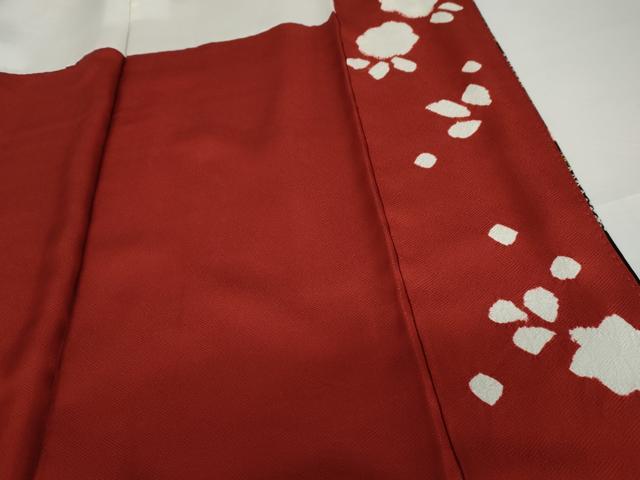 平和屋着物●訪問着 辻が花 絞り 黒地 金彩 正絹 逸品 AABG2783cs
