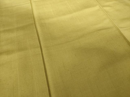 平和屋着物●本場小千谷　生紬　霞文　暈し染め　反端付き　正絹　逸品　AABG2654ck
