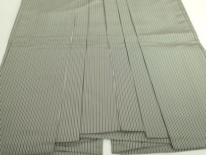 平和屋着物●極上　男性　馬乗り袴　縞　逸品　DZAB5090kh6