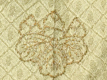 平和屋着物■豪華色留袖　駒刺繍　桐笹文　金彩　正絹　逸品　DABC4760cd
