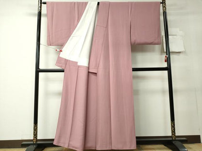 平和屋着物■上質な色無地　虹色　正絹　逸品　CABC7783ou