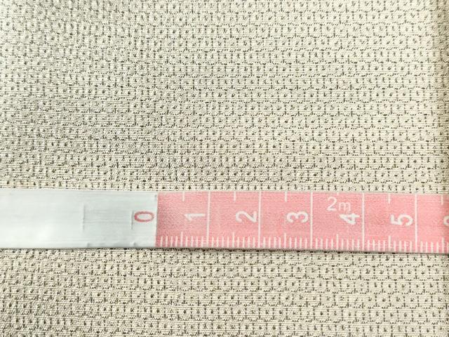 平和屋着物●男性　本しぼ亀甲絣　150亀甲　伝統工芸士　白川貞夫作　証紙付き　キングサイズ　正絹　逸品　CABC6892yc