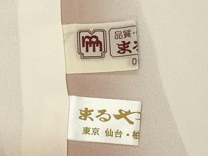 平和屋着物■上質な小紋 花鞠文 金彩 まるやま扱い 正絹 逸品 DABC4832cd
