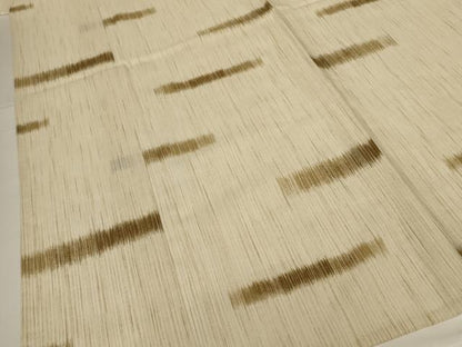 平和屋着物＊夏物 小紋 紗 横段文 洗える着物 AABG3941jd