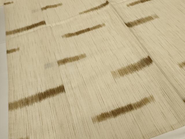 平和屋着物＊夏物 小紋 紗 横段文 洗える着物 AABG3941jd