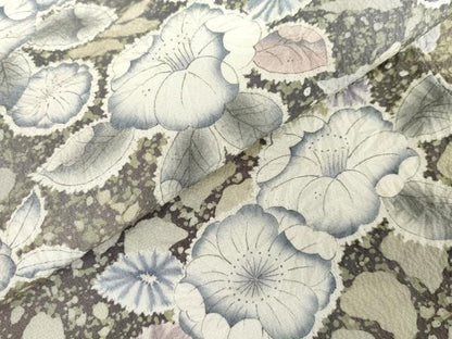 平和屋着物●訪問着　作家物　辻が花　絞り　暈し染め　正絹　逸品　AABG3560cs