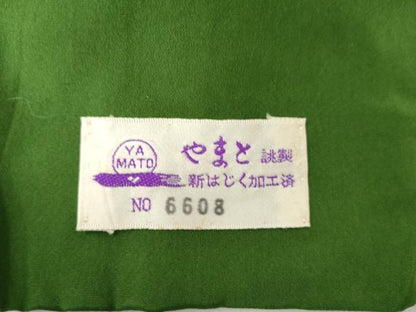平和屋着物●人間国宝 初代 六谷梅軒(六谷紀久男)錐彫り 重要無形文化 財伊勢型紙 江戸小紋 訪問着 ゑり善扱い 逸品 未使用 AABG3558cs