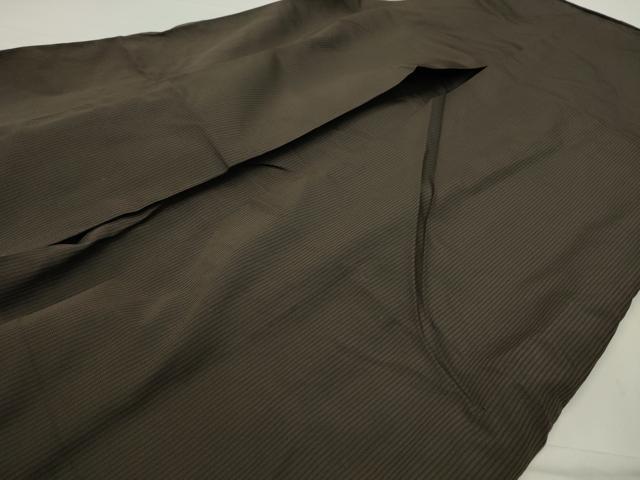 平和屋着物●男性　馬乗り袴　縞　正絹　逸品　CABC8346gh