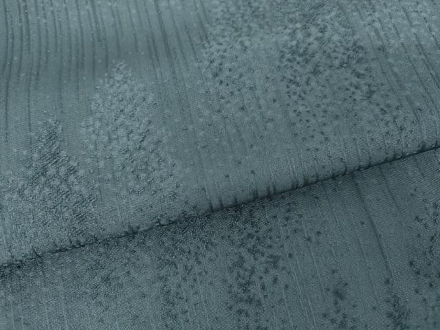 平和屋着物●皇室献上作家　北出与三郎　無地絵羽訪問着　樹林地紋　熨斗目花色地　正絹　逸品　AABG5287cs