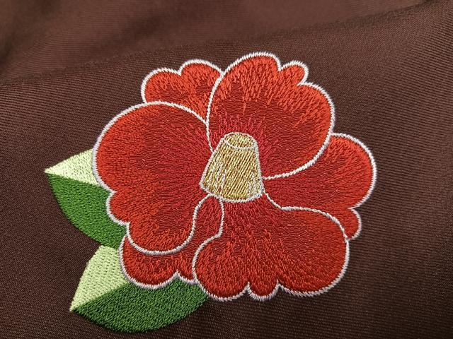 平和屋着物●白石麻衣　女性　行灯袴　刺繍　舞花文　金糸　暈し染め　洗える着物　AABG5728ph