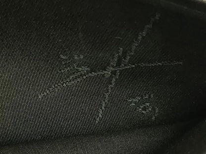 平和屋着物●極上　世界的人形師　辻村寿三郎　ジュサブロー　六通柄袋帯　南天枝葉文　濃い蝋色地　金糸　逸品　DZAB5312kh6