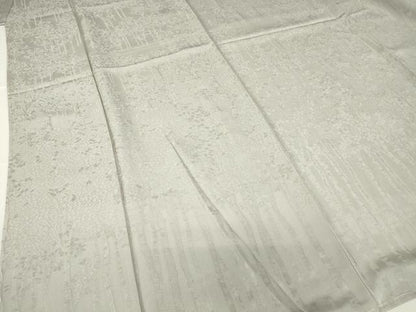 平和屋着物●上質な色無地　樹林地紋　素色　正絹　逸品　未使用　DABC3182az