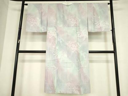 平和屋着物●長襦袢　無双仕立て　辻が花　暈し染め　やまと誂製　正絹　逸品　未使用　DABC3252az