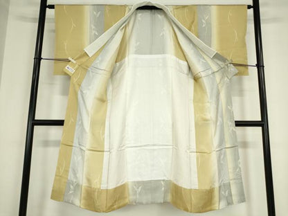 平和屋着物●長襦袢　無双仕立て　南天文　やまと誂製　正絹　逸品　未使用　DABC3273az