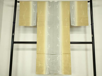 平和屋着物●長襦袢　無双仕立て　南天文　やまと誂製　正絹　逸品　未使用　DABC3273az