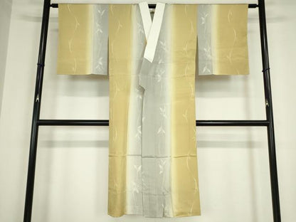 平和屋着物●長襦袢　無双仕立て　南天文　やまと誂製　正絹　逸品　未使用　DABC3273az