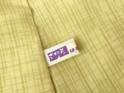 平和屋着物●長襦袢　袷　枝菊文　さが美扱い　正絹　逸品　DABC3276az