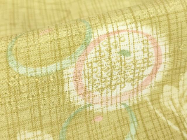平和屋着物●長襦袢　袷　枝菊文　さが美扱い　正絹　逸品　DABC3276az