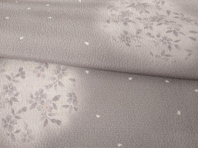平和屋着物●上質な小紋　桜丸文　暈し染め　正絹　逸品　AABG5383cs