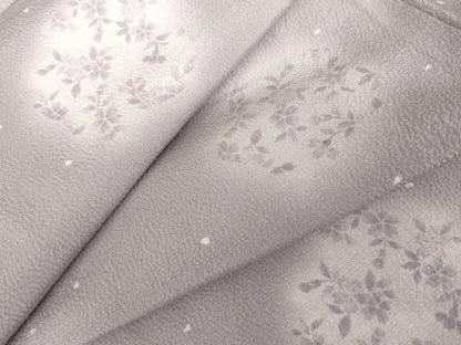 平和屋着物●上質な小紋　桜丸文　暈し染め　正絹　逸品　AABG5383cs