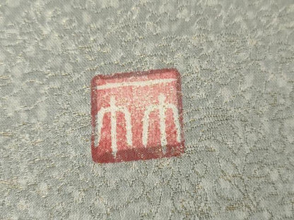 平和屋着物●久保田一竹　幻の辻が花　訪問着　霞文　暈し染め　金通し地　鈴乃屋扱い　正絹　逸品　AABG5433cs