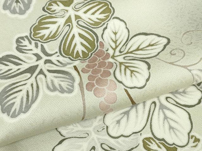 平和屋本店●極上　訪問着　駒刺繍　葡萄蔦の葉　正倉院花文　暈し染め　金彩　逸品　DZAB5854kh6