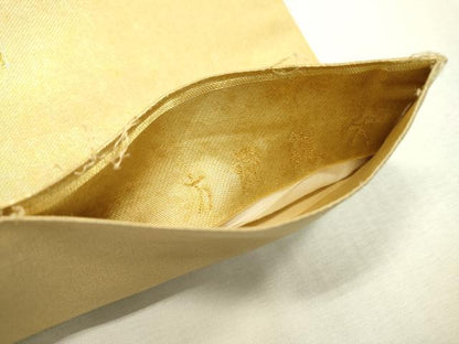 平和屋着物▼六通柄袋帯　唐織　方唐鏡紋文　金糸　引箔　正絹　逸品　DABC6517fe