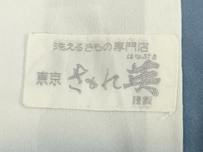 平和屋着物●洗える最高級着物　＜英＞はなぶさ謹製　訪問着　霞文　暈し染め　AABG5862ck