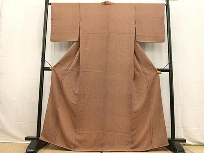 平和屋着物●江戸小紋　鮫小紋柄　正絹　逸品　BAAW2854yc