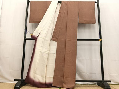 平和屋着物●江戸小紋　鮫小紋柄　正絹　逸品　BAAW2854yc