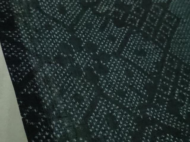 平和屋本店＊極上　夏物　重要無形文化財　本場宮古上布　苧麻　菱文　逸品　DZAA6812kh6