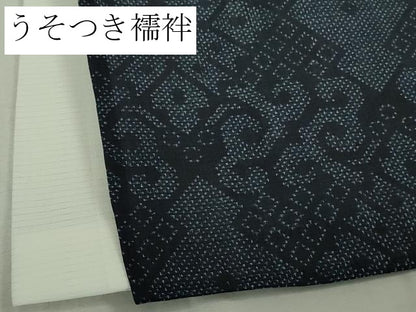 平和屋本店＊極上　夏物　重要無形文化財　本場宮古上布　苧麻　菱文　逸品　DZAA6812kh6