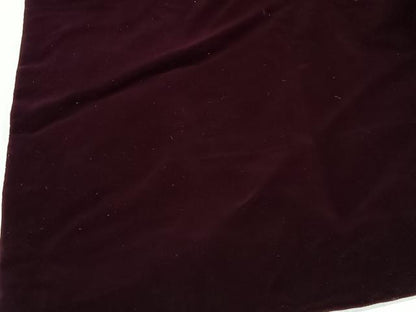 平和屋着物∞和装コート　ベロア　葡萄色　CABD4621ua