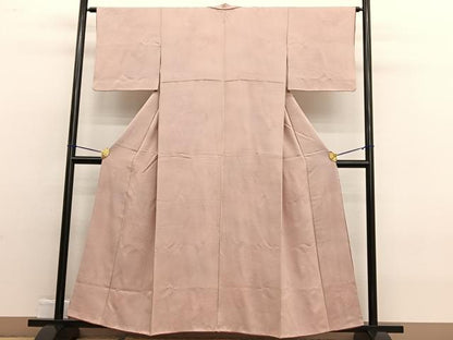 平和屋着物■上質な小紋　風景文　暈し染め　正絹　逸品　BAAW4837hv