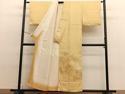平和屋着物■色留訪問着　樹林文　暈し染め　正絹　逸品　BAAW4824hv