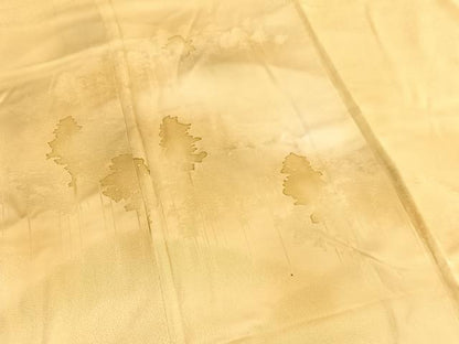 平和屋着物■色留訪問着　樹林文　暈し染め　正絹　逸品　BAAW4824hv