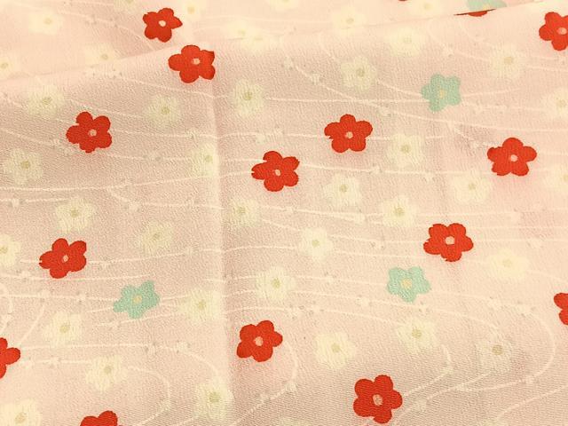 平和屋着物■長襦袢 袷 梅 正絹 逸品 BAAW4943hv