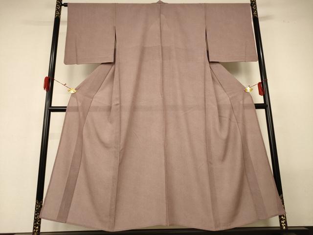 平和屋着物＊夏物 江戸小紋 絽 鮫小紋柄 正絹 逸品 AABG5540jd