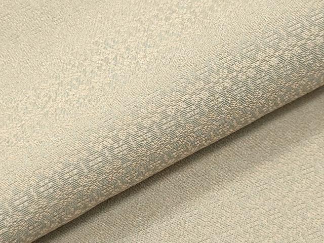 平和屋着物●上質なお召　花尽し　正絹　逸品　CABC8380gh