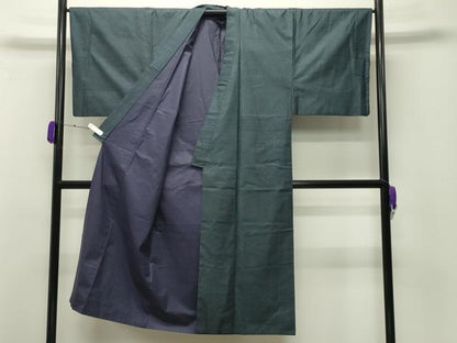 平和屋着物●男性　本場大島紬　アンサンブル　100亀甲　総詰め　正絹　逸品　CABD8808gh