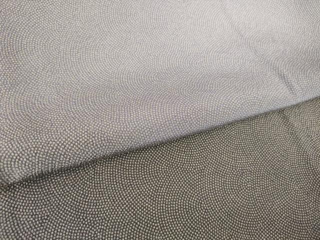 平和屋着物●訪問着　江戸小紋　鮫小紋柄　正絹　逸品　DABC3451az