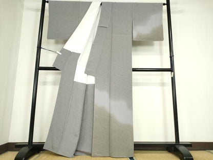 平和屋着物●訪問着　江戸小紋　鮫小紋柄　正絹　逸品　DABC3451az