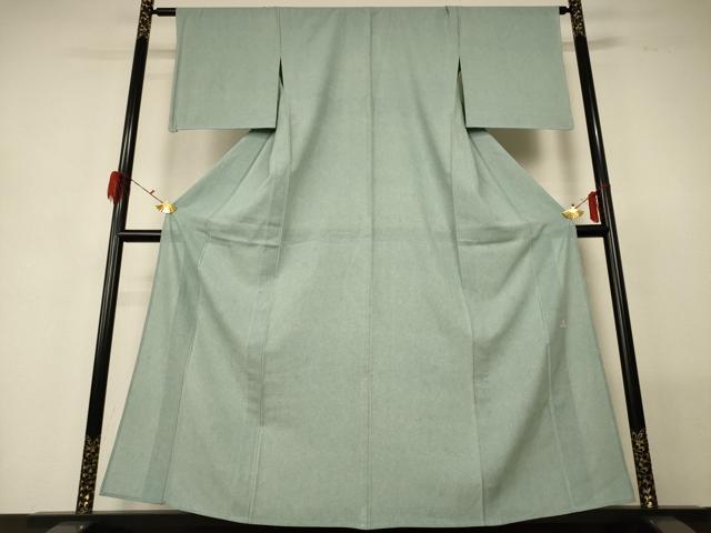 平和屋着物＊夏物 江戸小紋 絽 作家物 鮫小紋柄 正絹 逸品 AABG7395jd