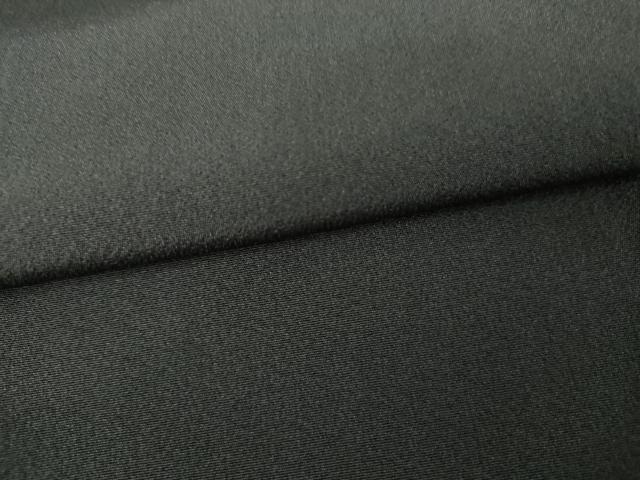 平和屋着物●本加賀友禅作家　藤村建雄　色無地　藍鉄色　正絹　逸品　AABG6707cs