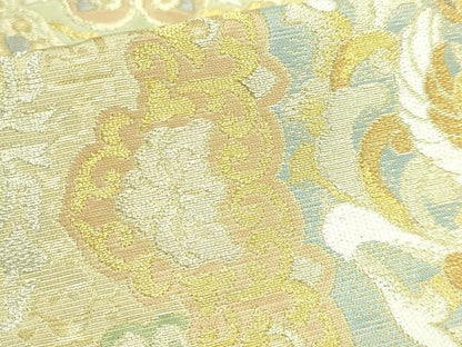 平和屋本店●極上　西陣　川島織物　六通柄　本袋帯　瑞華匠美　金銀糸　証紙付き　逸品　DZAB5539kh6