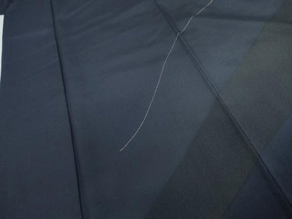 平和屋着物●世界的人形師　辻村寿三郎　ジュサブロー　訪問着　舞蝶文　暈し染め　金彩　正絹　逸品　AABG7892cs