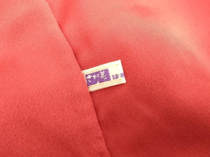 平和屋着物●豪華振袖　紅型　流水鴛鴦風景文　さが美扱い　正絹　逸品　AABG7898cs