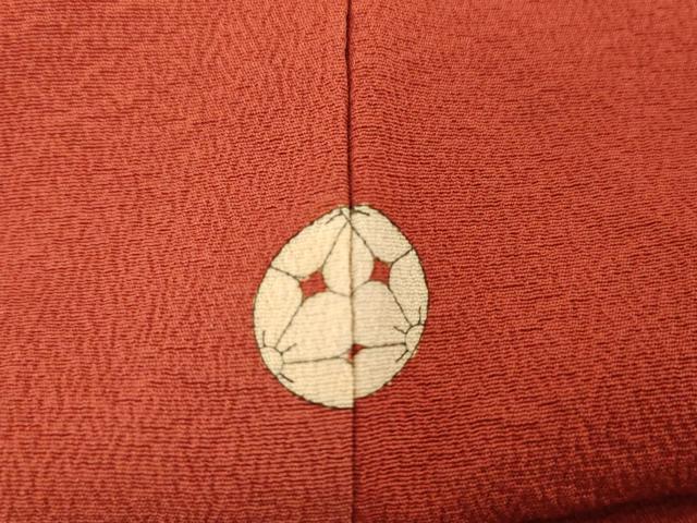 平和屋着物●総刺繍　振袖　舞蝶文　暈し染め　金糸　正絹　逸品　AABG7882cs