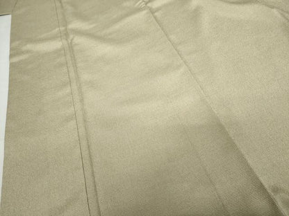 平和屋着物●やまだ織　本塩沢　正絹　逸品　AABG7903cs