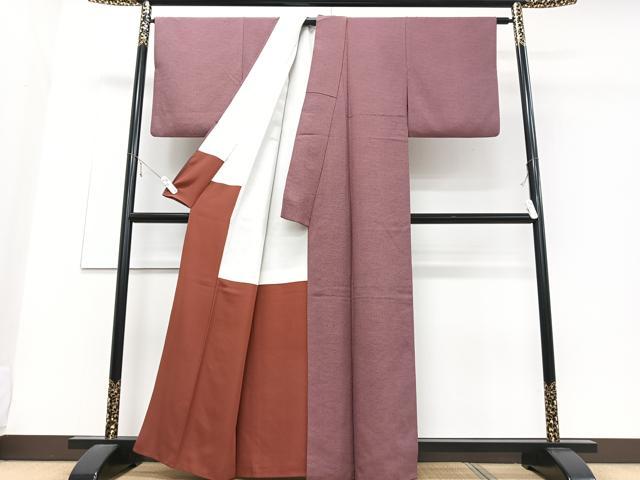 平和屋着物■江戸小紋 立波文 正絹 逸品 CABD6991xe